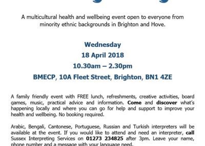 A Way A Day – Multicultural health and wellbeing event