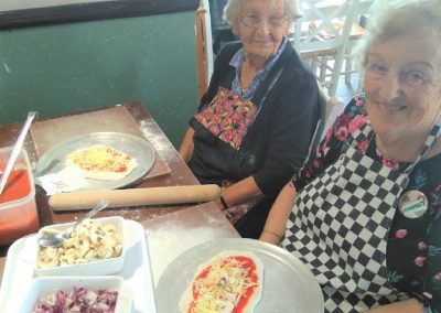 Pizza Making at the Bevy – Older People’s Festival comes to Moulsecoomb