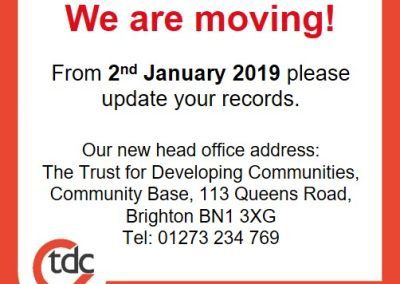 We are moving!