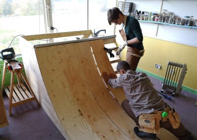 New skate ramps for Moulsecoomb