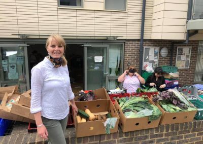 Volunteer power – A foodbank copes with quadrupling demand