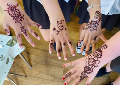 Beautiful Henna Designs for Our Young Women’s Groups