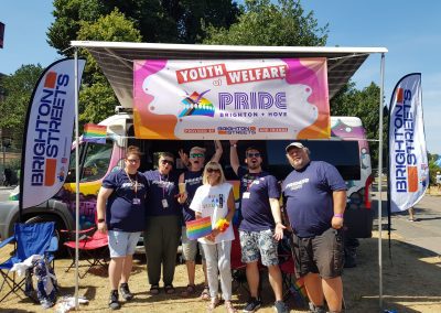 Supporting LGBT Young People at Brighton Pride